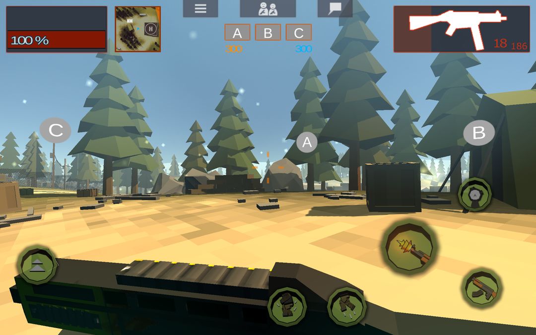 Crazy War screenshot game
