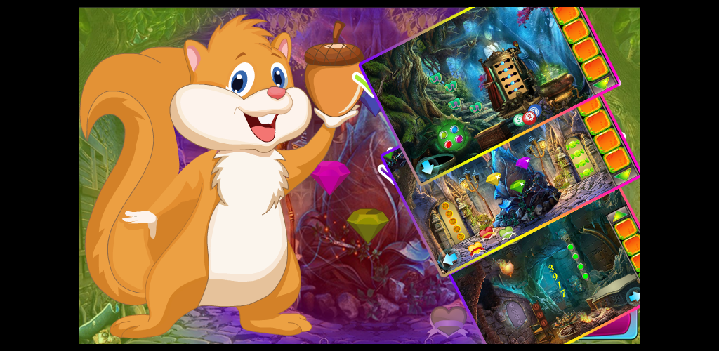 Banner of Kavi Escape Game 489 Debonair Squirrel Escape Game 