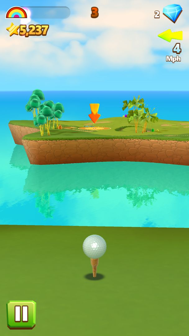 Golf Island 게임 스크린 샷