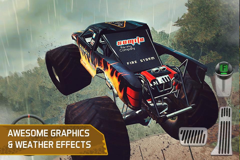 4x4 Dirt Offroad Parking Game Screenshot