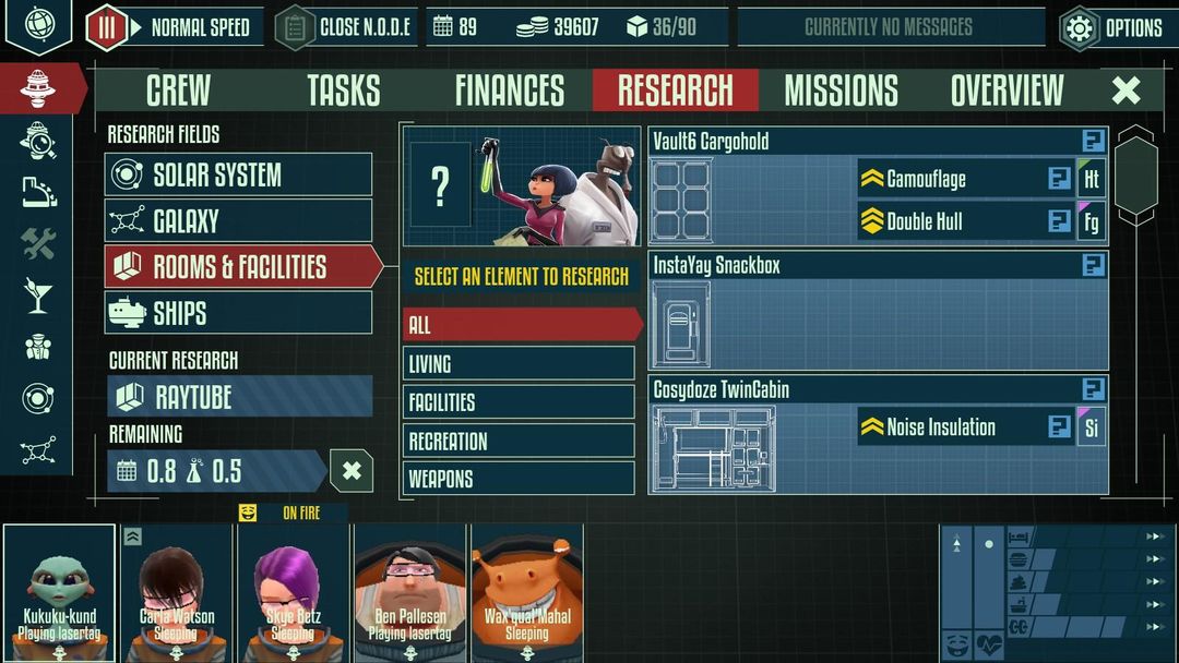 Cosmonautica screenshot game