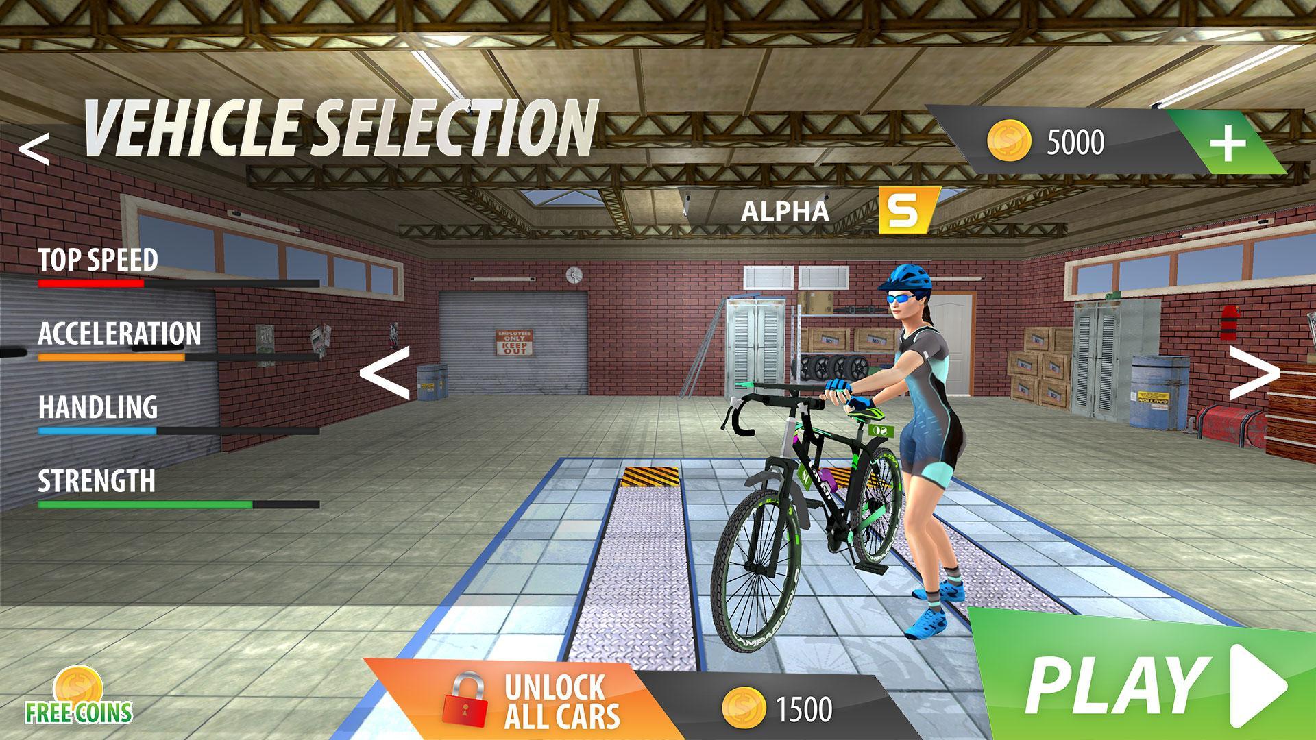 Cuplikan Layar Game Fearless BMX Rider: Extreme Racing 2019