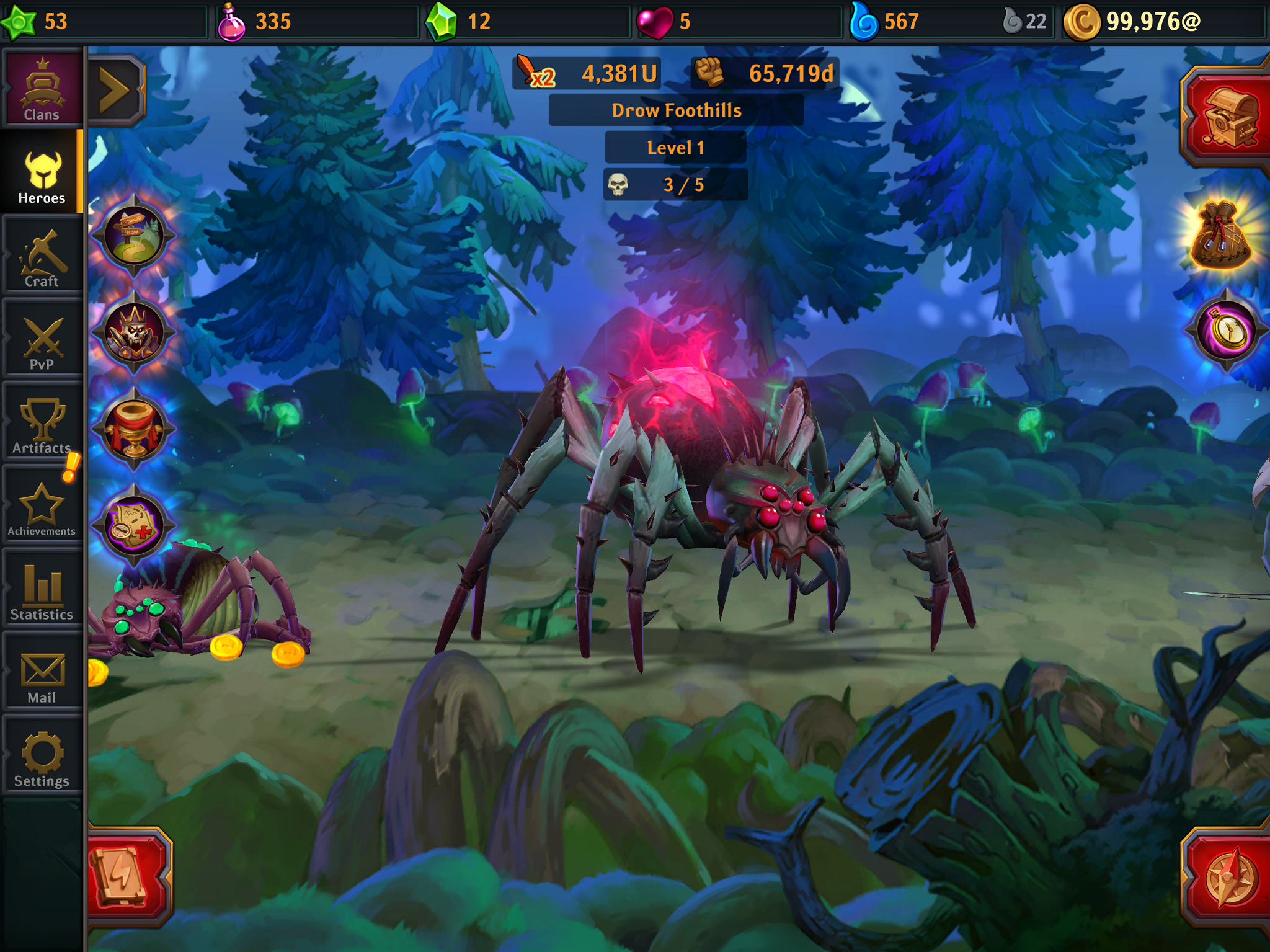 Dungeon Crusher: Soul Hunters Game Screenshot
