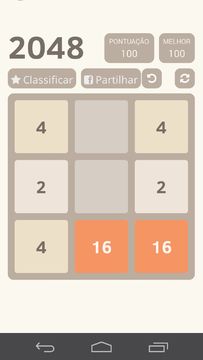 Captura de Tela do Jogo Jogo de 1024 números
