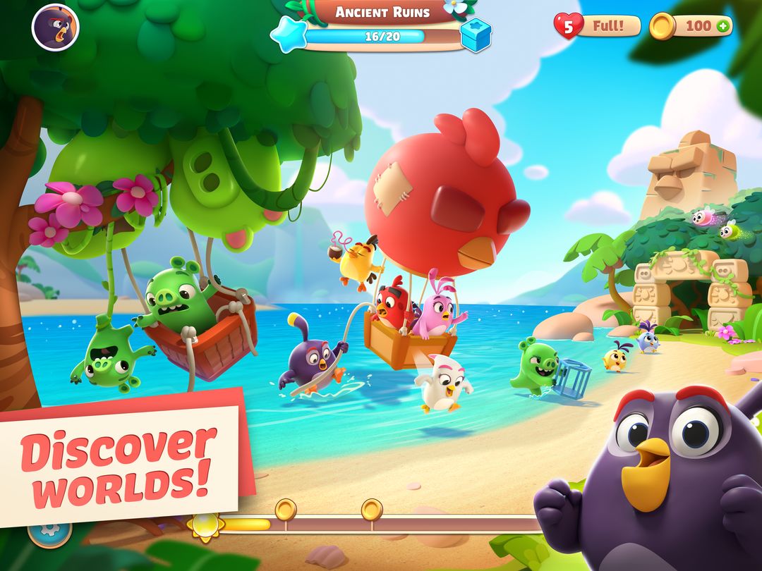 Angry Birds Journey ภาพหน้าจอเกม