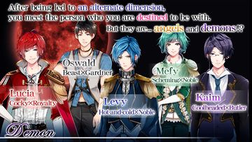 Скриншот игры Nightmare Harem: Free Otome Games