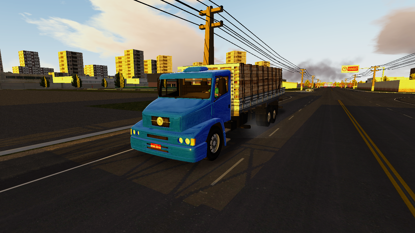 Captura de Tela do Jogo Heavy Truck Simulator