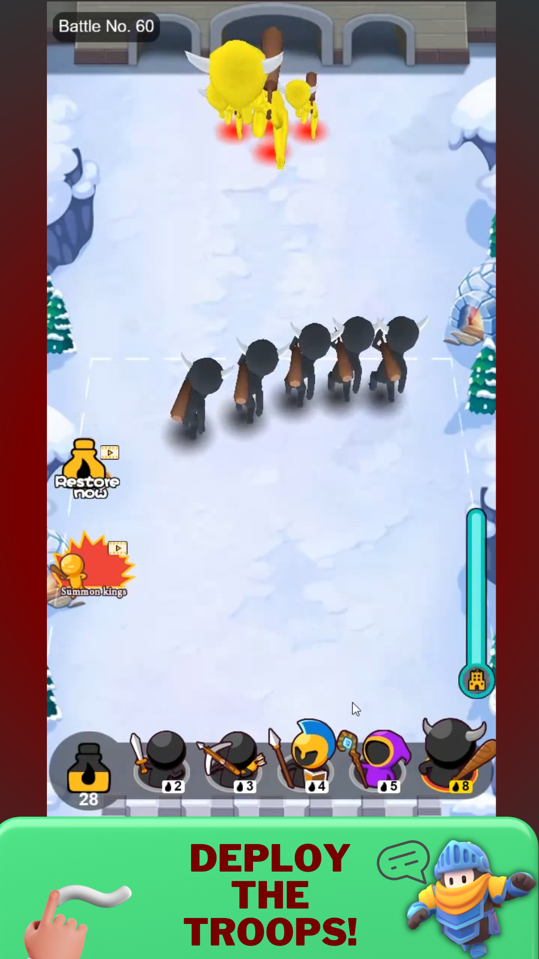 Screenshot of Fall Guys Draw attack