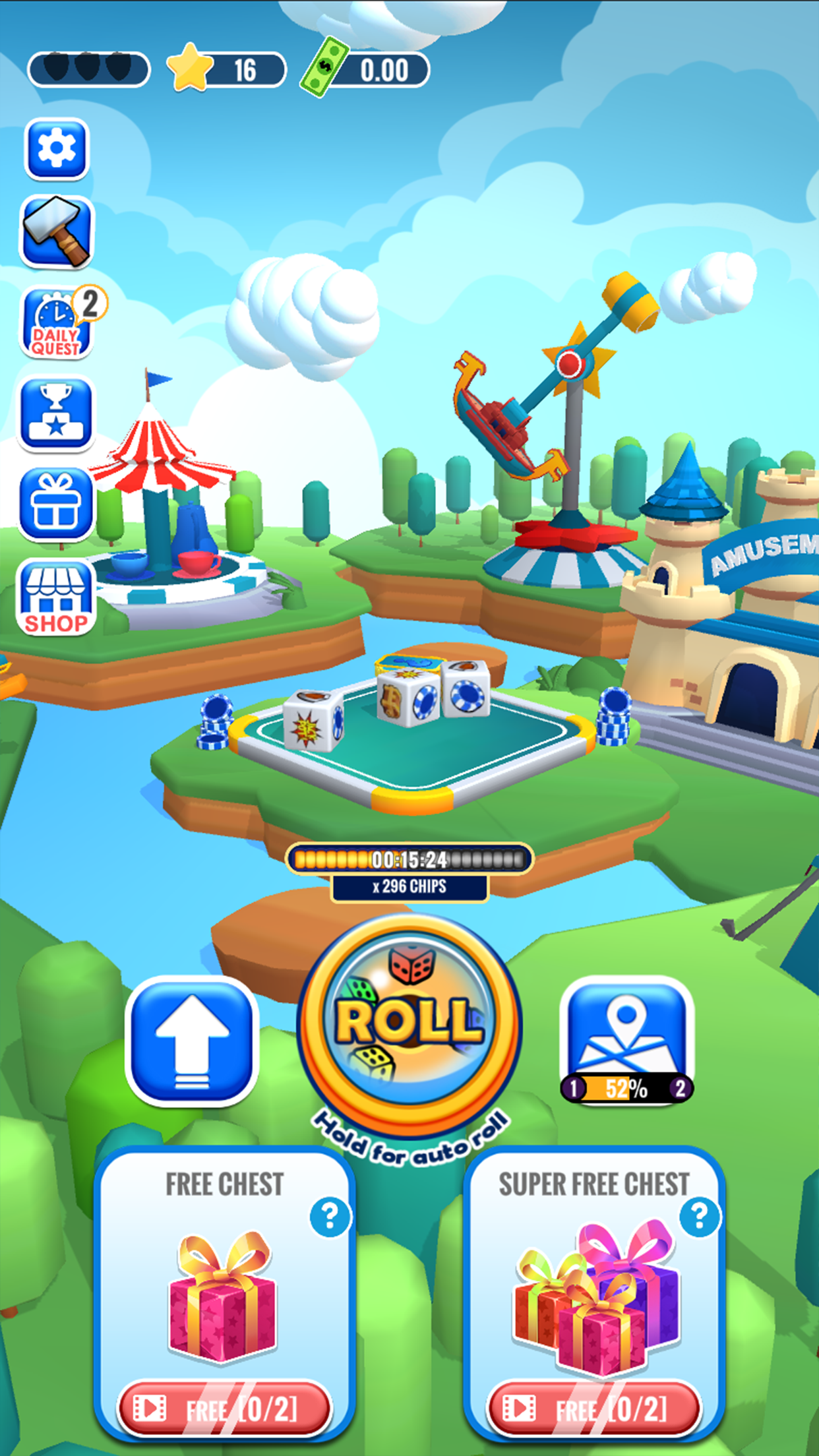 Dice Town Game Screenshot