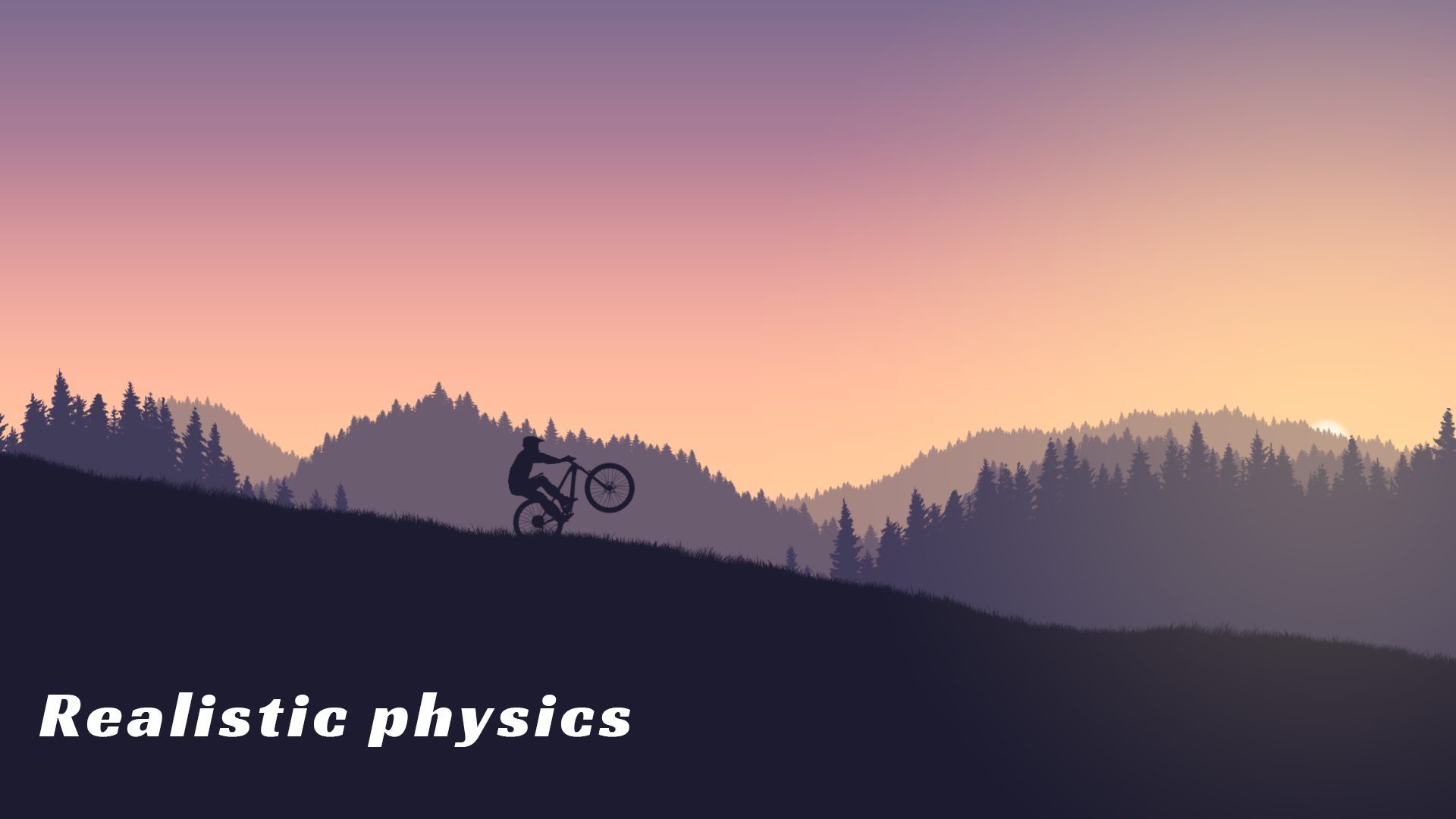Mountain Bike Xtreme Game Screenshot