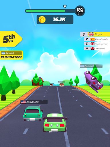 Screenshot of Road Crash