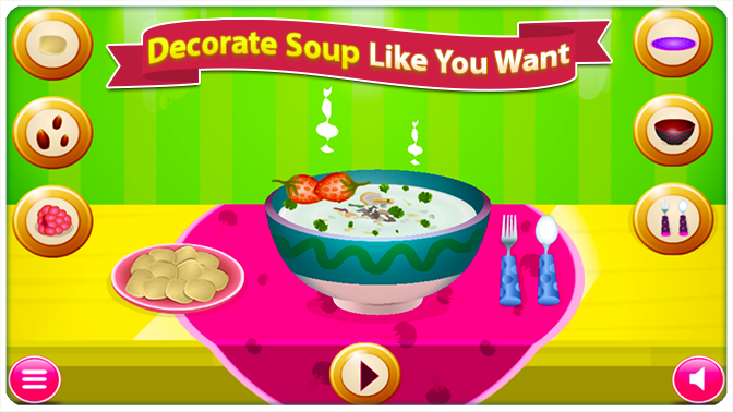 Cooking Soups 1 - Cooking Game Game Screenshot