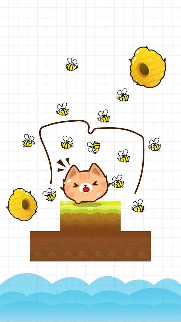 Save The Cat - Draw to Save screenshot game