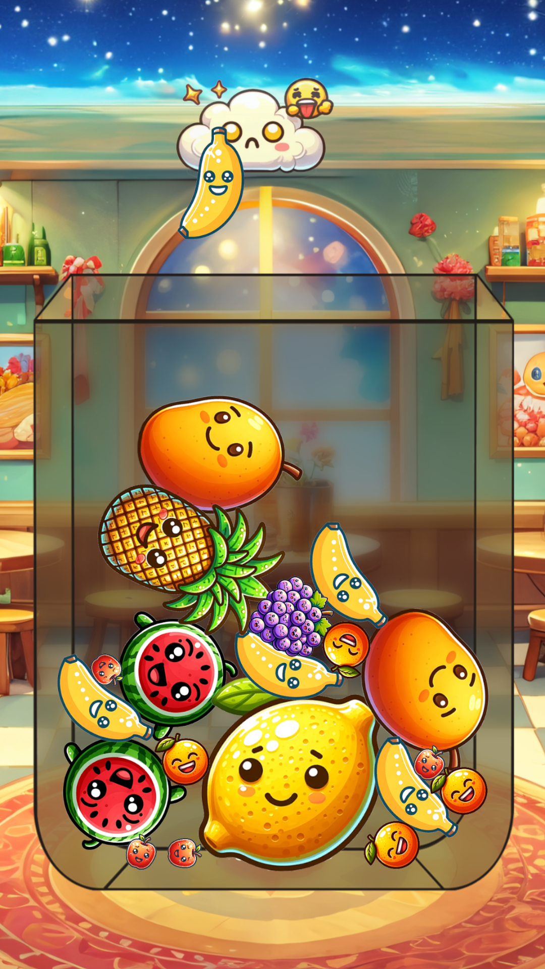 Screenshot 1 of Watermelon 2048: Merge Fruits 1.0.0