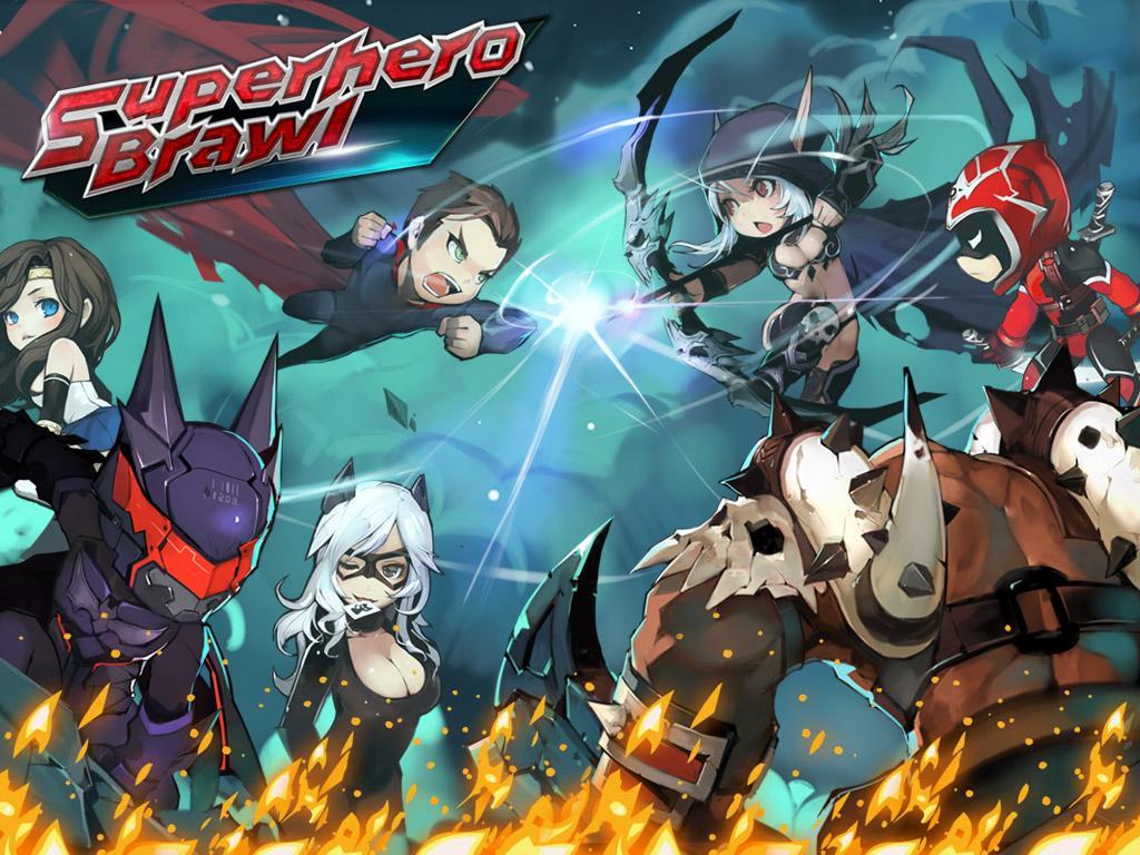 Captura de Tela do Jogo Superhero Brawl