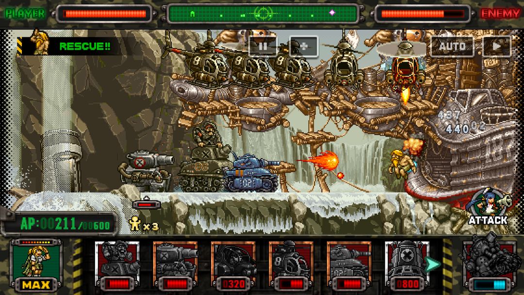 METAL SLUG ATTACK screenshot game