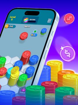 Hexa Coin Game Screenshot