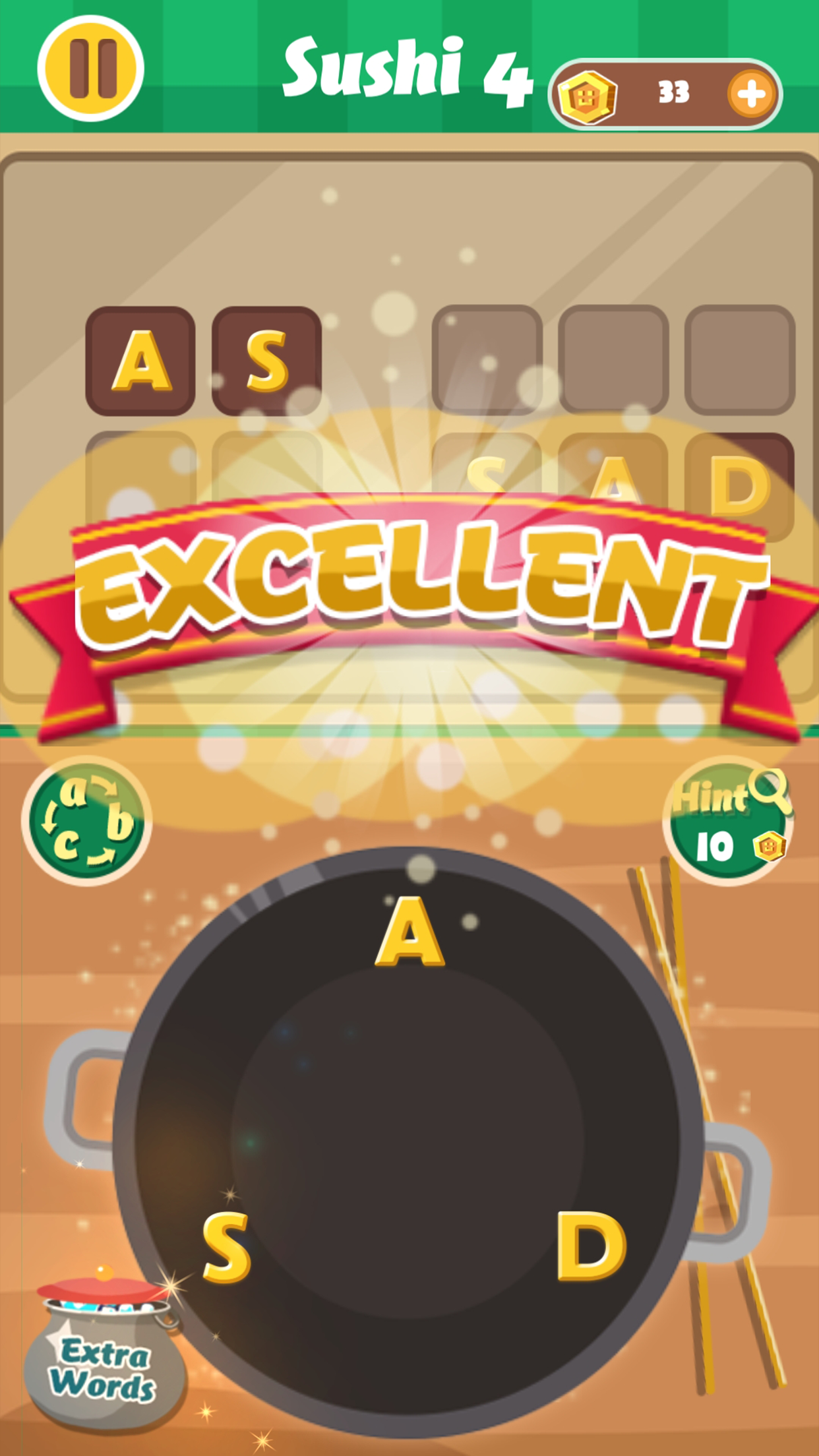 Kitchen Diary - Ultimate Puzzle Words Game Screenshot