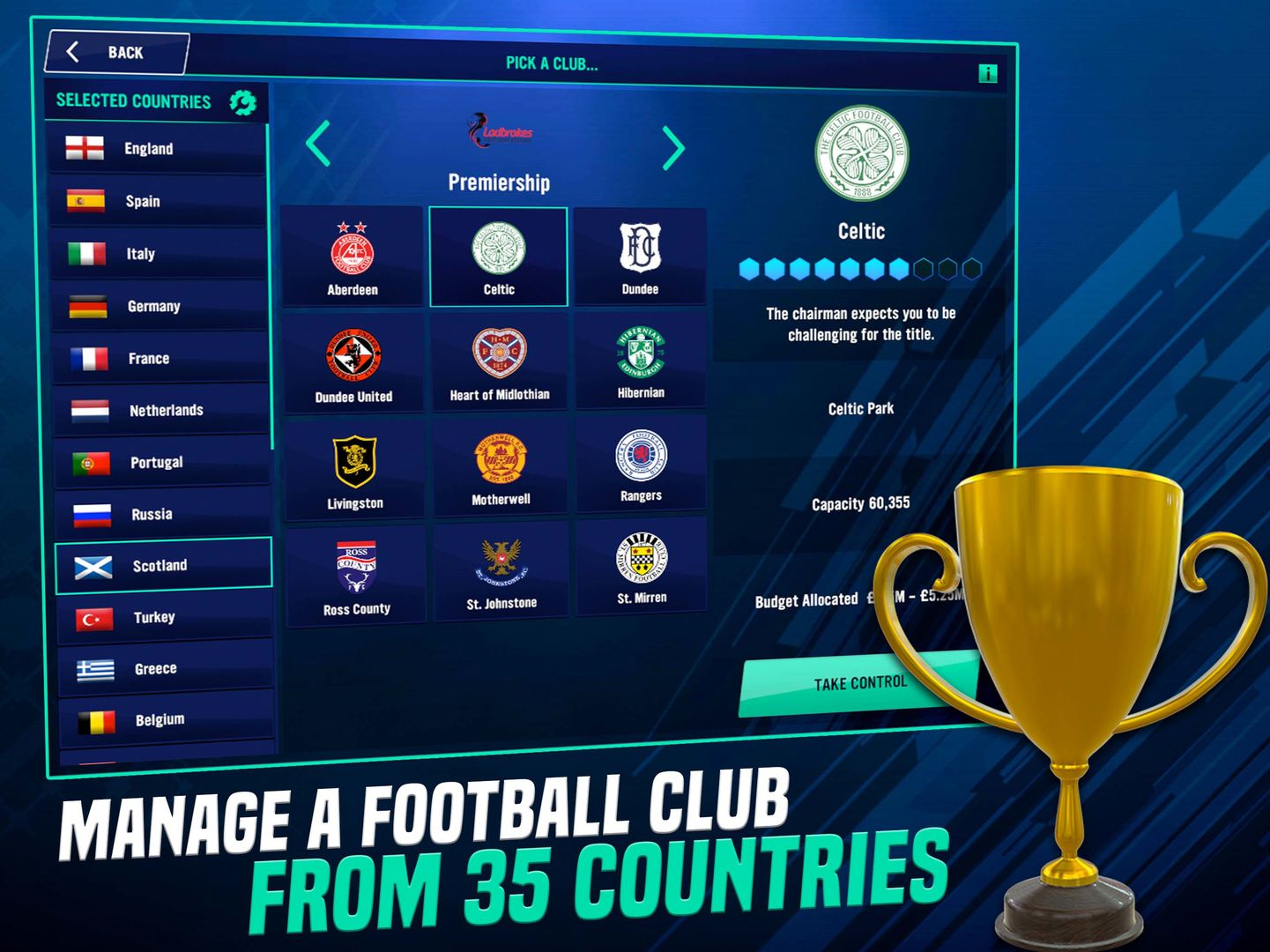 Screenshot of Soccer Manager 2022 - Football