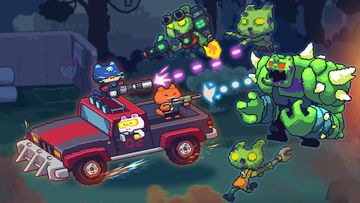 Cat Gunner: Super Force Game Screenshot