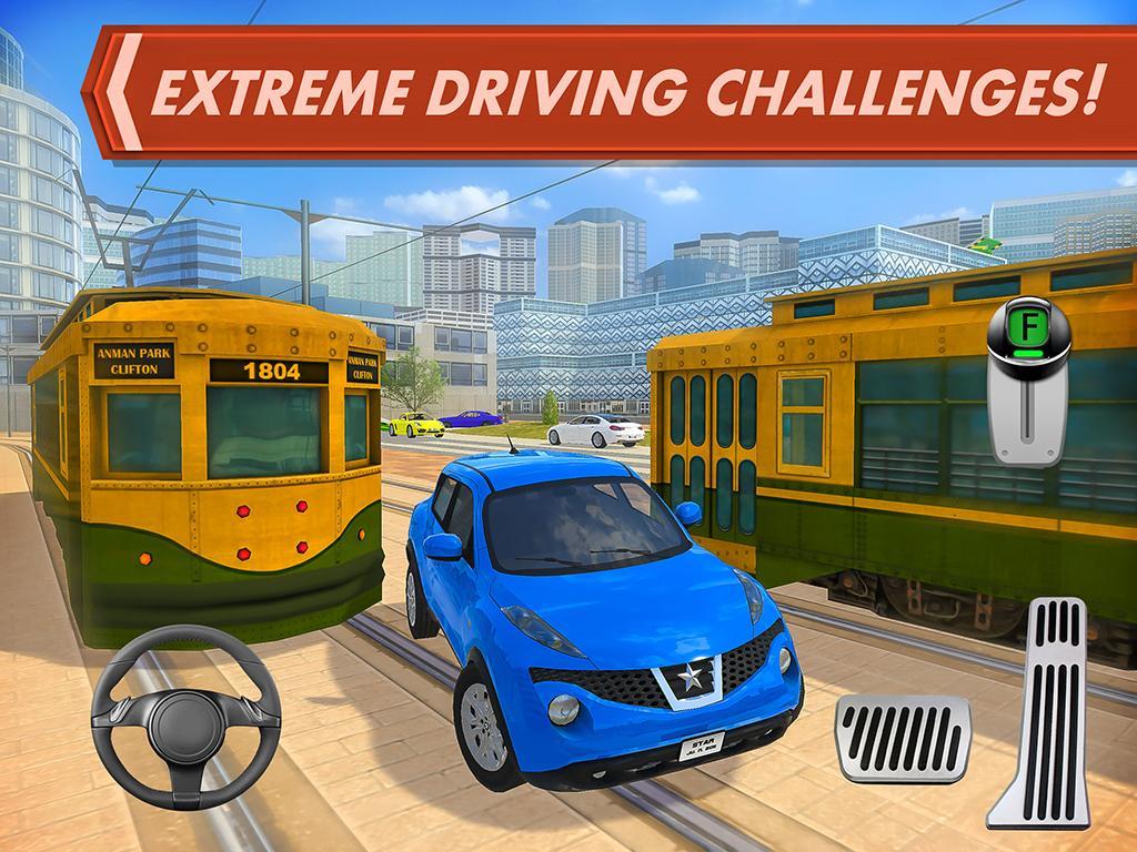 City Driver: Roof Parking Challenge遊戲截圖