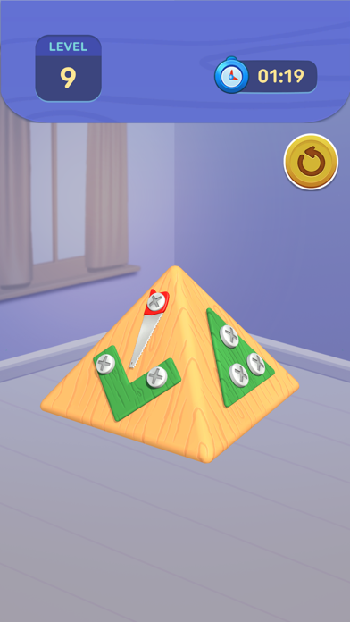 Screws Puzzle 3D Game Screenshot