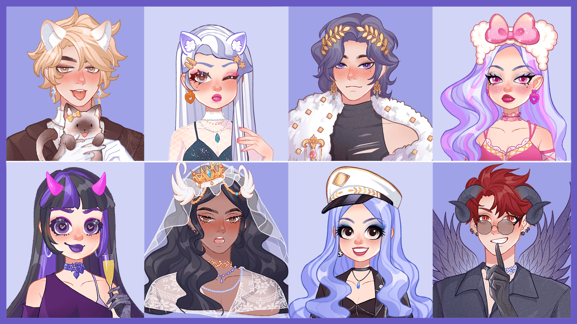 Screenshot of Princess Avatar:dress up