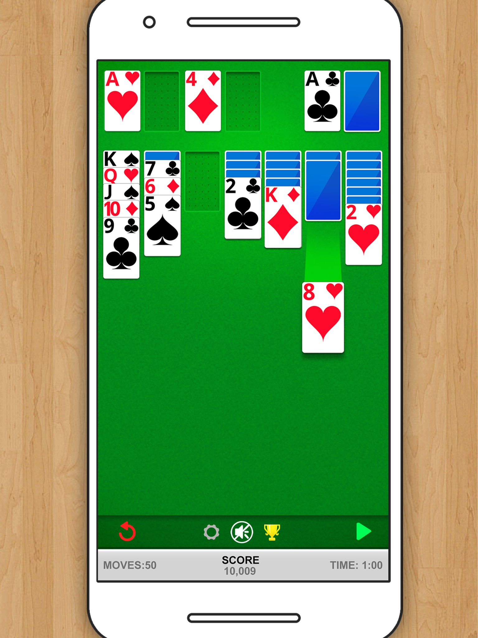 SOLITAIRE CLASSIC CARD GAME Game Screenshot