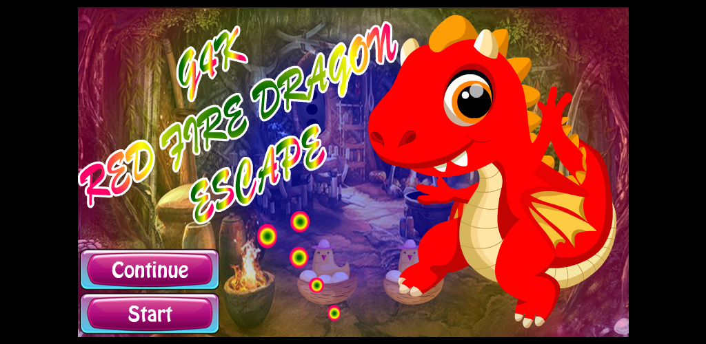 Banner of ហ្គេមរត់គេចដ៏ល្អបំផុត 508 Red Fire Dragon Escape Game 1.0.0