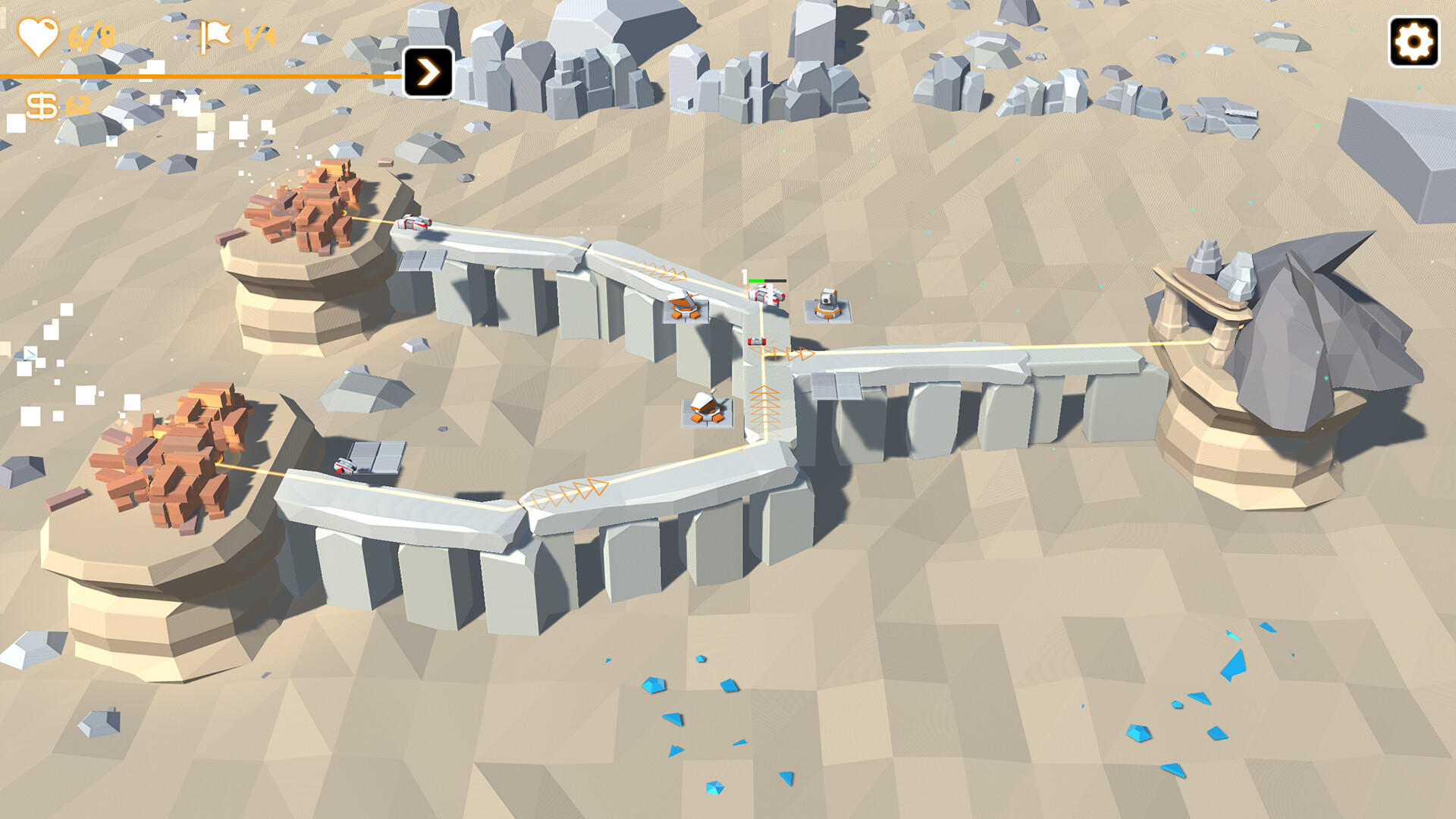 Zero Conflict TD Game Screenshot
