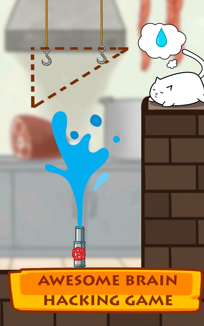 Screenshot of Doodle Cats: Save The Cat, Cat Drawing