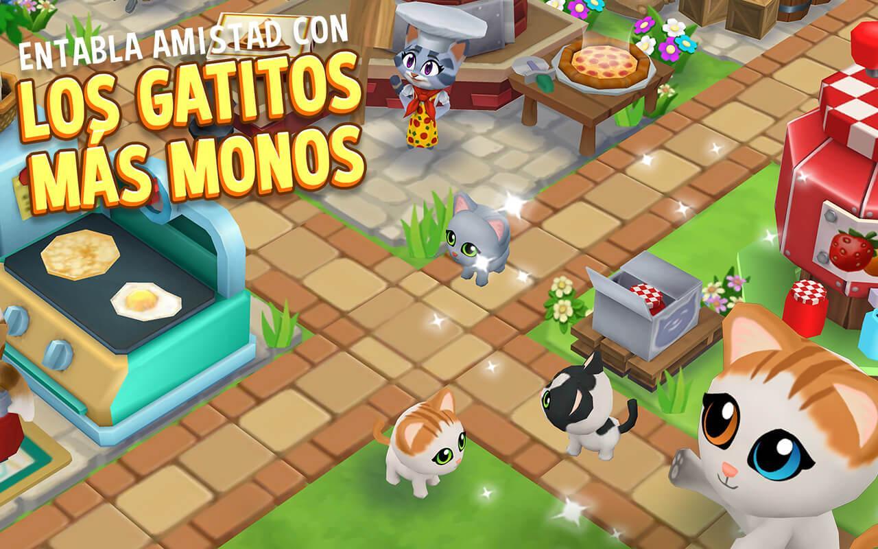 Captura de Pantalla del Juego Kitty City