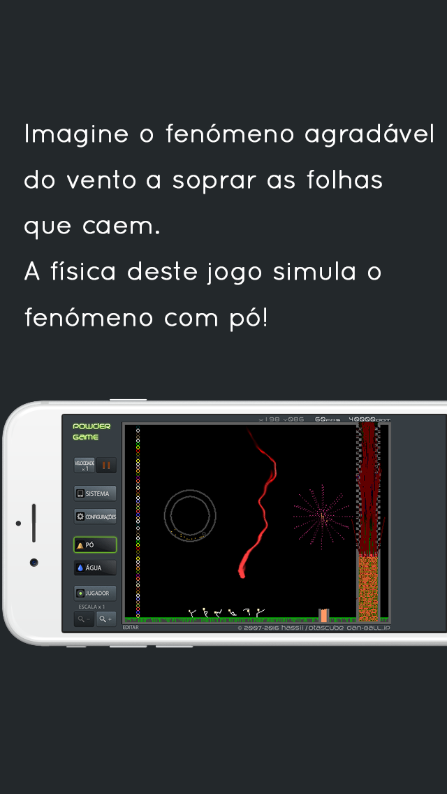 Captura de Tela do Jogo Powder Game