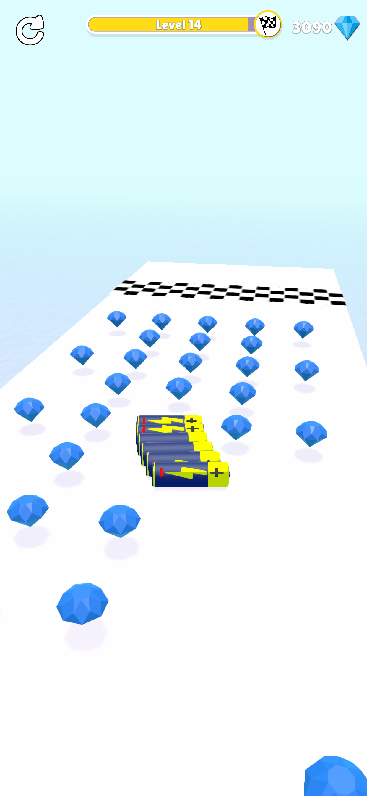 Скриншот игры Battery Run