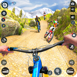 Jogos de bicicleta de montanha 3D versão móvel andróide iOS apk