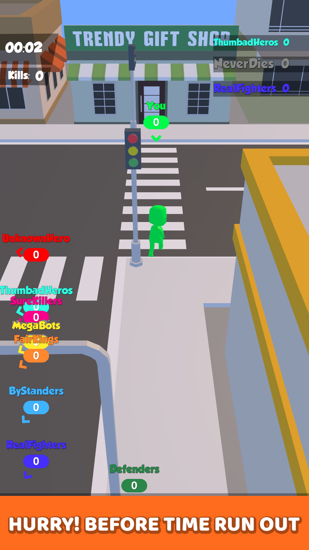 Screenshot of City Crowd War.io