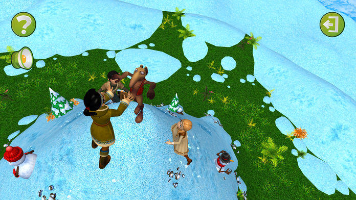 Captura de Tela do Jogo 눈의 여왕3