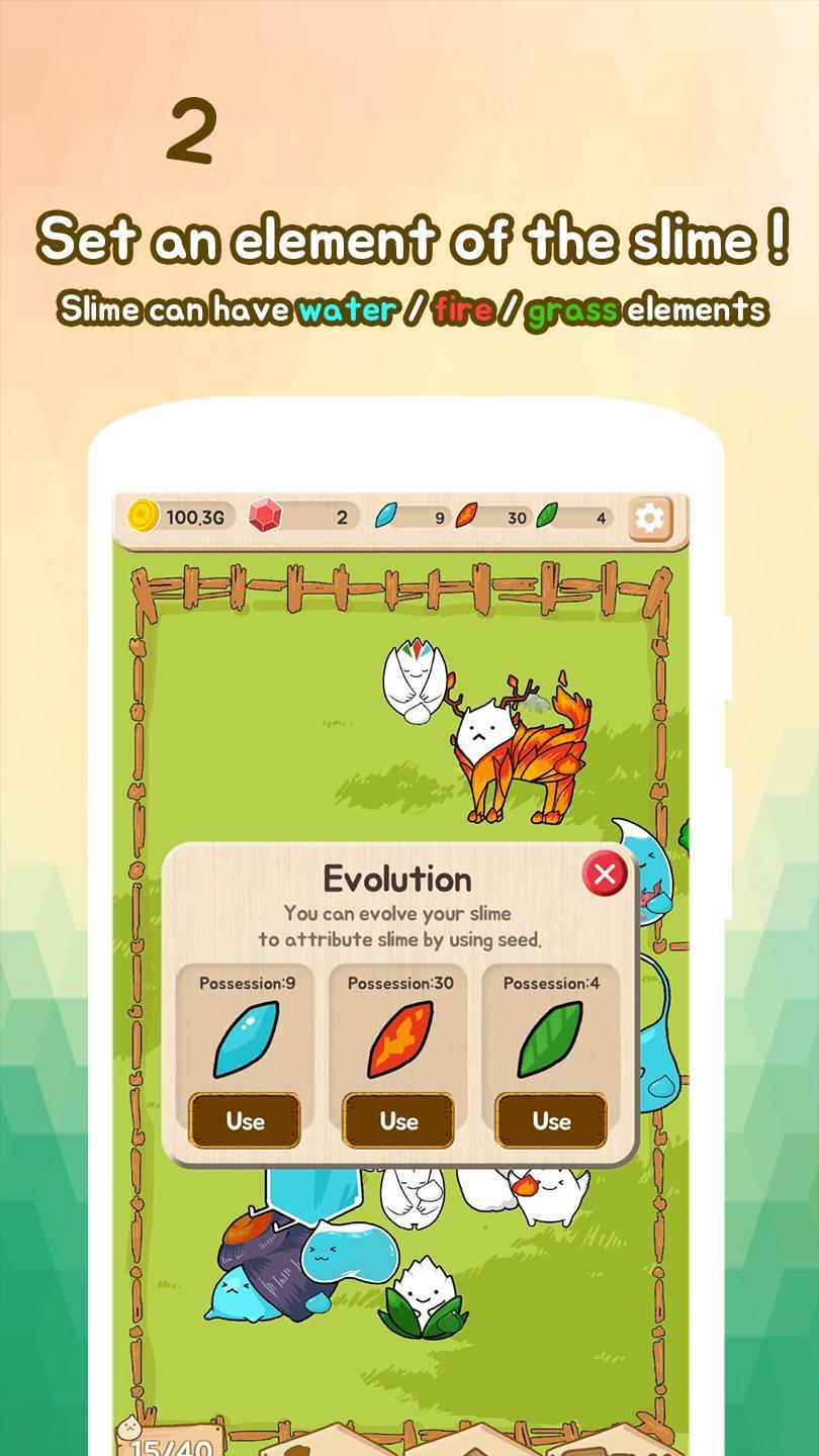 Slime Evolution ภาพหน้าจอเกม