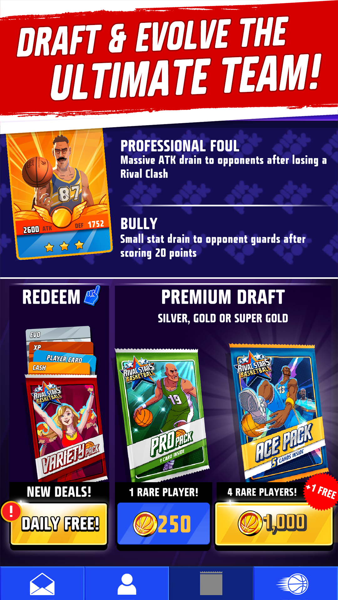 Rival Stars Basketball Game Screenshot