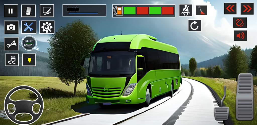 real ônibus dirigindo jogo versão móvel andróide iOS apk baixar  gratuitamente-TapTap