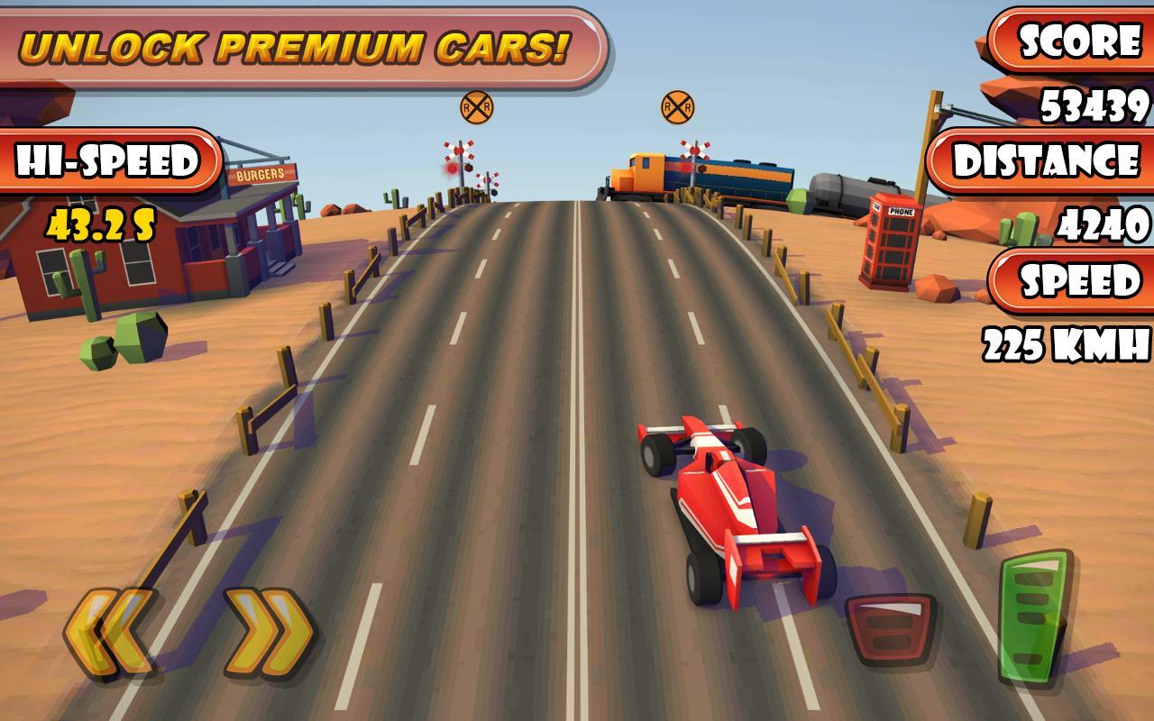 Highway Traffic Racer Planet 게임 스크린샷
