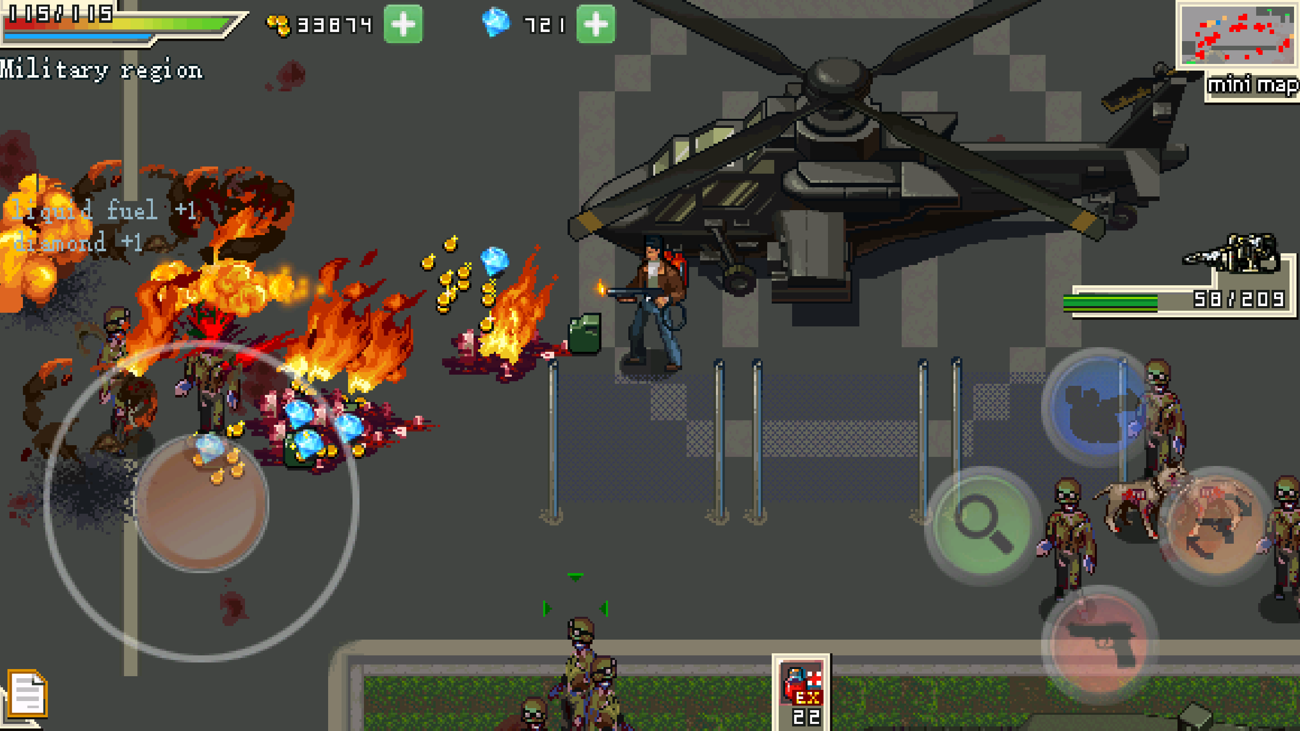 Zombie Crisis Game Screenshot
