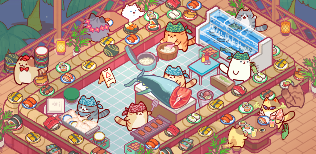 Cat Snack Bar : Cat Food Games screenshot