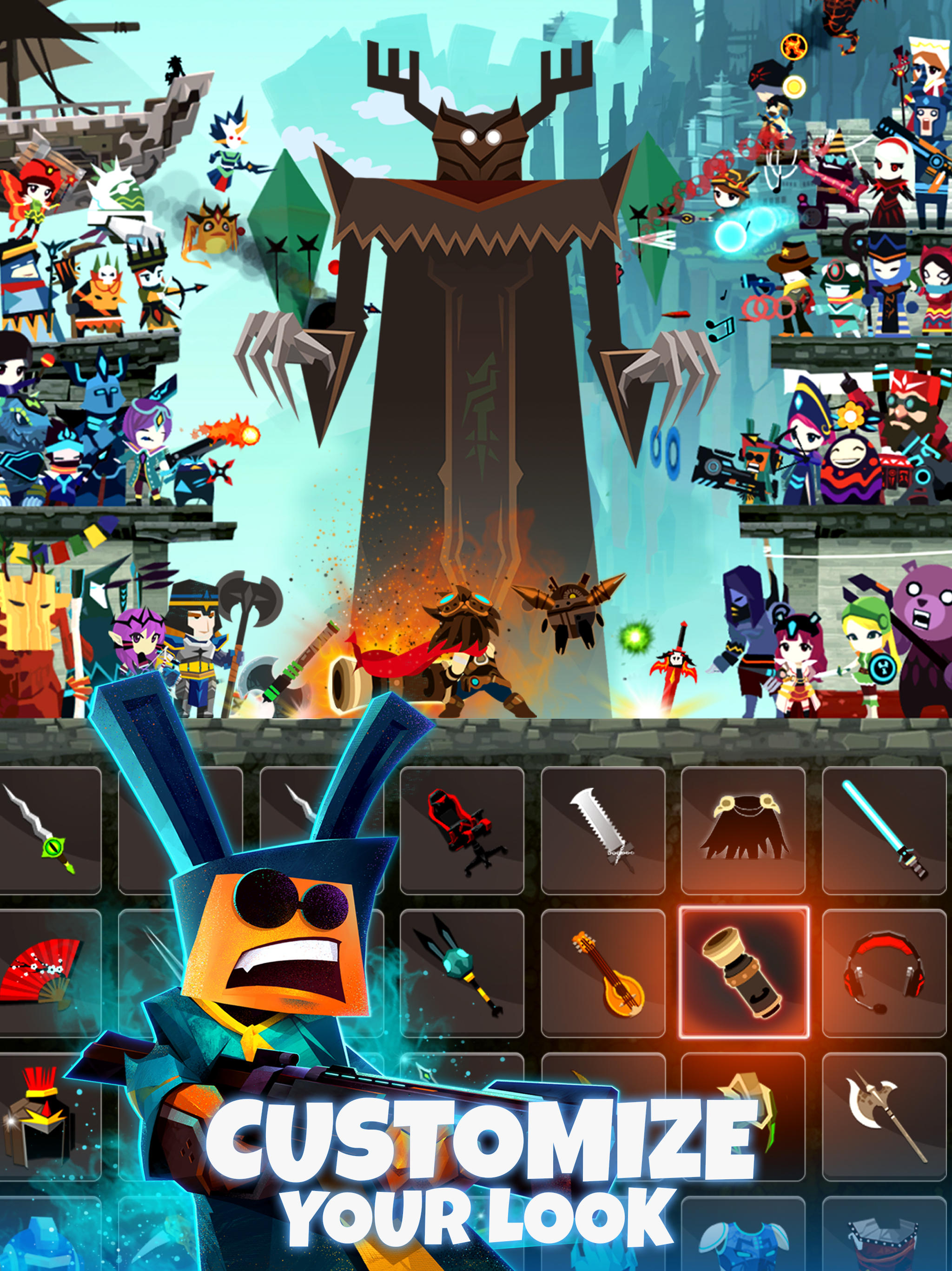 Tap Titans 2: Clicker Idle RPG ภาพหน้าจอเกม
