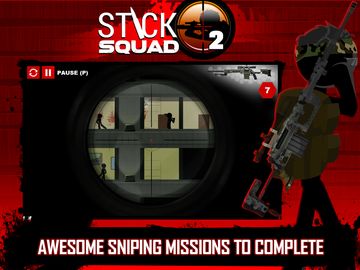 Captura de Tela do Jogo Stick Squad 2 - Shooting Elite