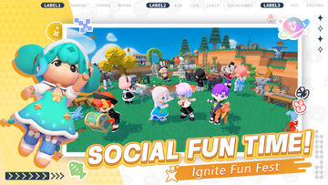 Sky Field Game Screenshot