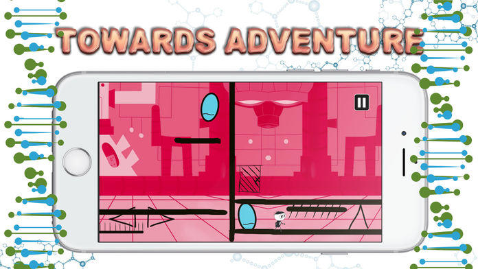 Two Portals - Impossible game Game Screenshot