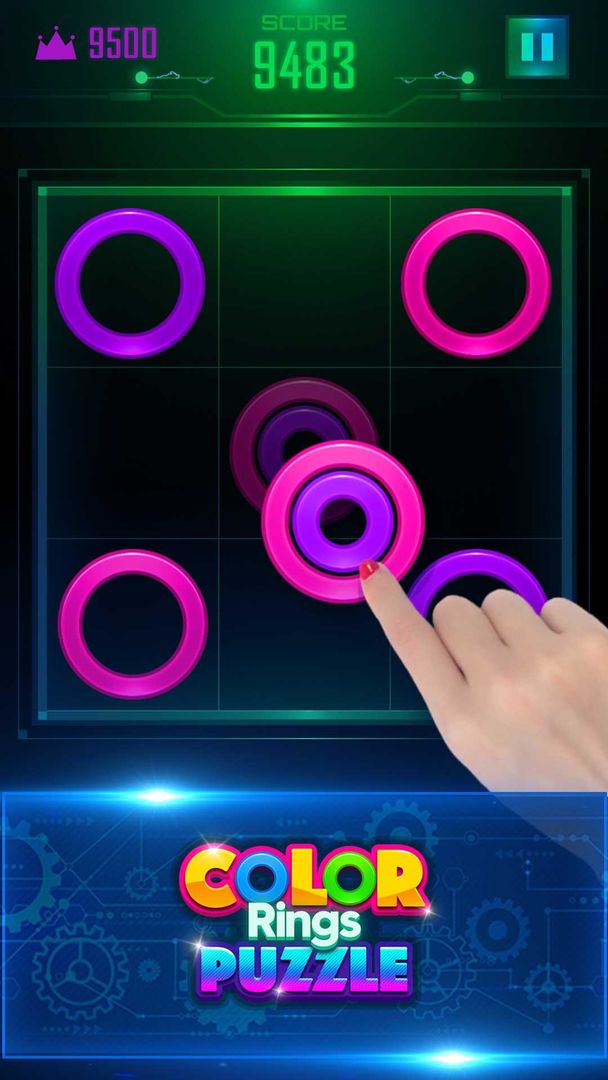 Color Rings Puzzle ภาพหน้าจอเกม