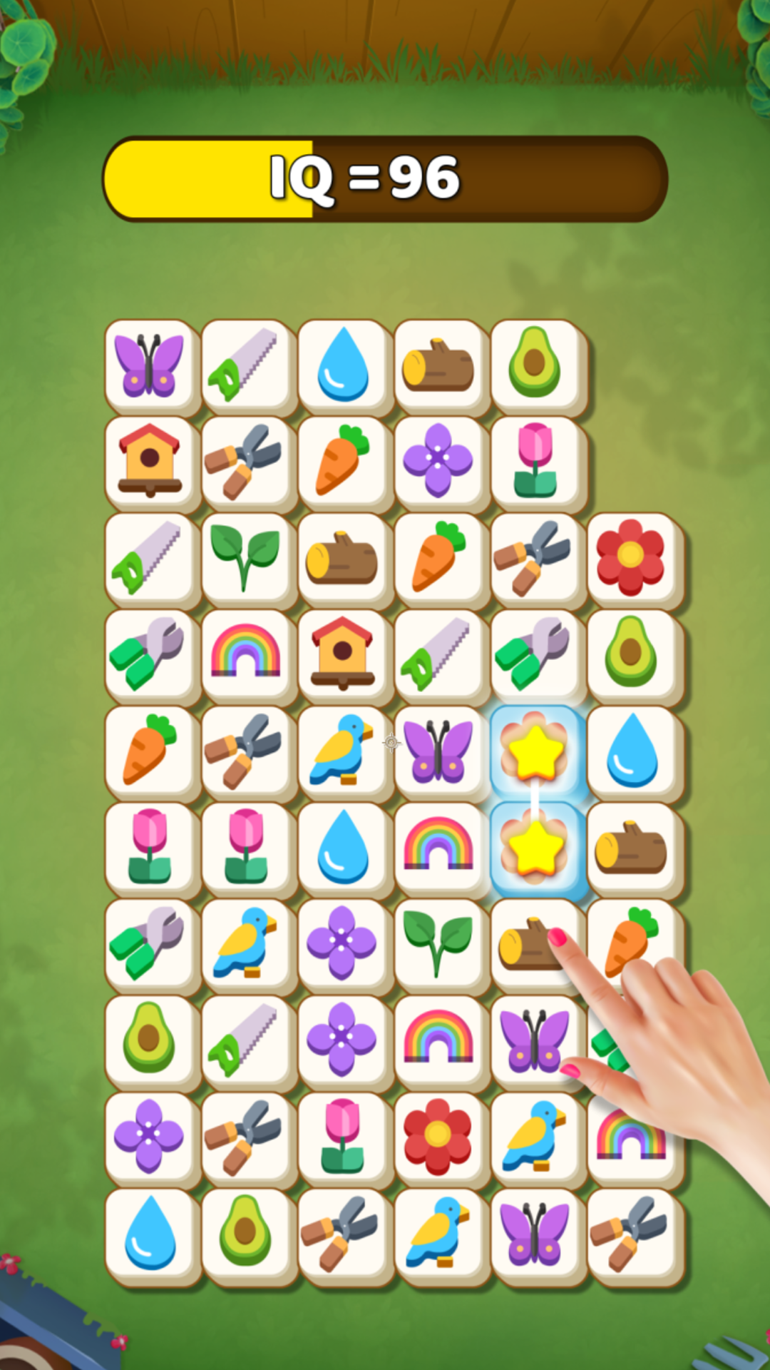 Скриншот игры Tile Garden Onnect