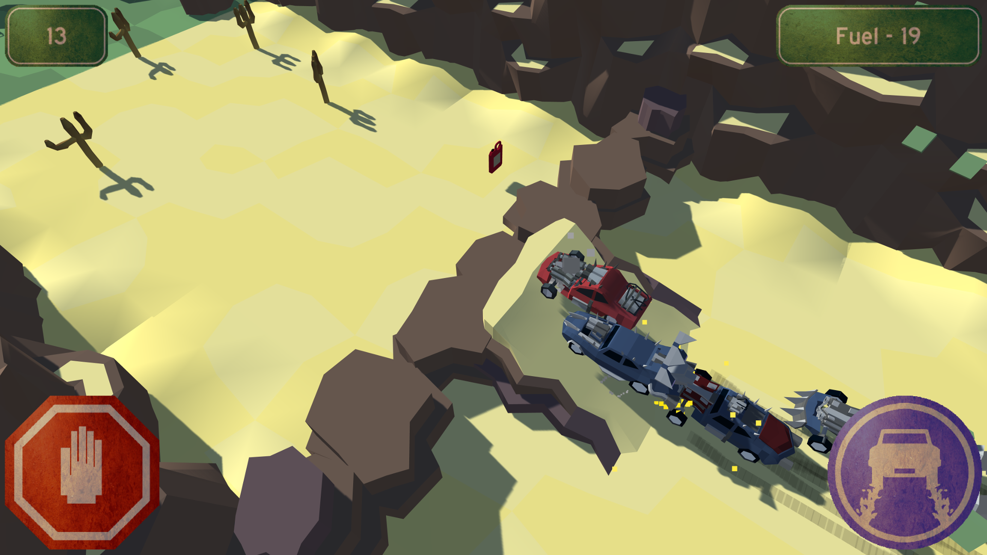 Wrecky Road: Canyon Carnage Game Screenshot